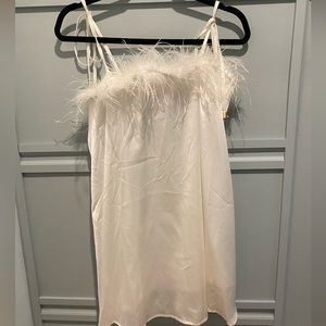 Nasty Gal Feather Nighty
